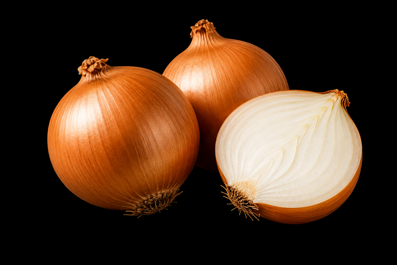 Cebola selecionada